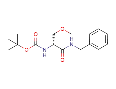 tert-butyl [(2R)-1-(benzylamino)-3-methoxy-1-oxopropan-2-yl]carbamate