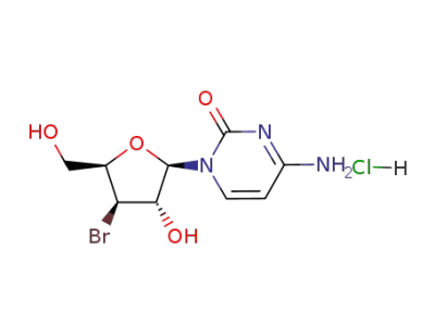4-Amino-1-((2R,3S,4R,5R)-4-bromo-3-hydroxy-5-hydroxymethyl-tetrahydro-furan-2-yl)-1H-pyrimidin-2-one; hydrochloride