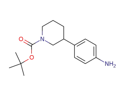 3-(4-aminophenyl)piperidine-1-carboxylic acid tert-butyl ester