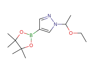 1-(1-ethoxyethyl)-4-(4,4,5,5-tetramethyl[1,3,2]dioxaborolan-2-yl)-1H-pyrazole