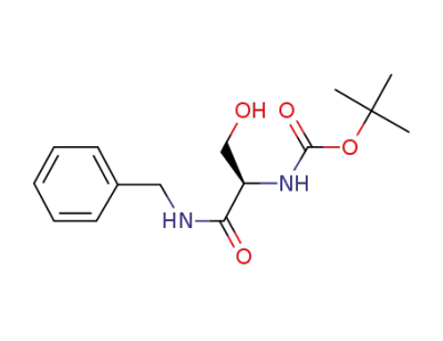 tert-butyl-N-[(1R)-2-(benzylamino)-1-(hydroxymethyl)-2-oxo-ethyl]carbamate