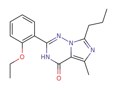 2-(2-ethoxy-phenyl)-5-methyl-7-propyl-3H-imidazo[5,1-f][1,2,4]triazin-4-one