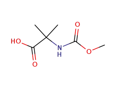 2-methoxycarbonylamino-2-methyl-propionic acid