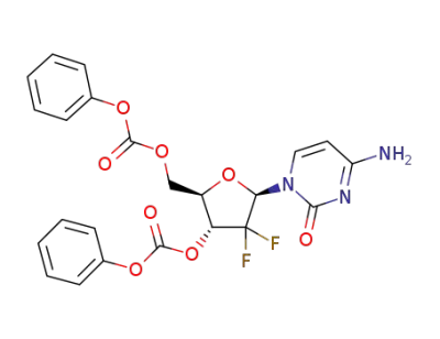 3',5'-di-O-benzoyl-β-2'-deoxy-2',2'-difluorocytidine