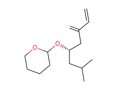 2-(4-methyl-1-(2-tetrahydropyranyloxy)pentyl)-1,3-butadiene