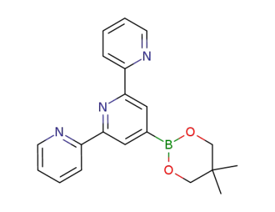 4'-((neopentyl glycolato)boron)-2,2':6',2''-terpyridine